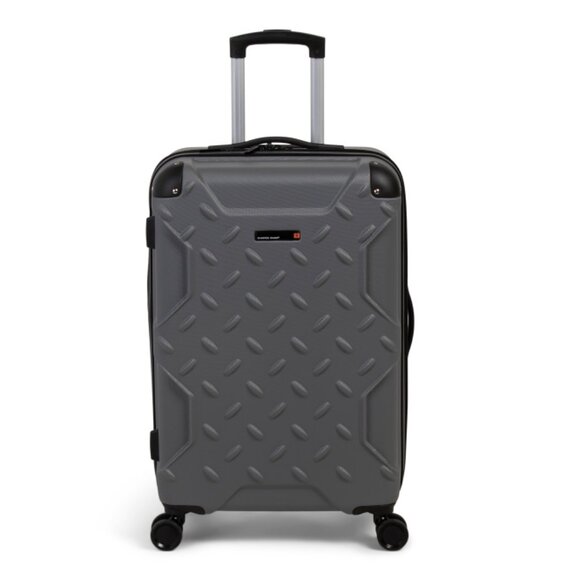 SHARPER IMAGE Charcoal 24in Air Lock Hardside Spinner - Picture 1 of 2